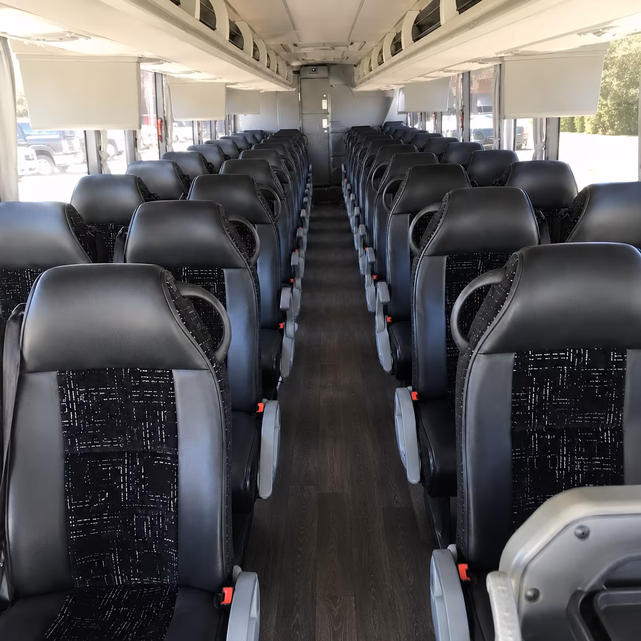 hattiesburg charter bus rental inside