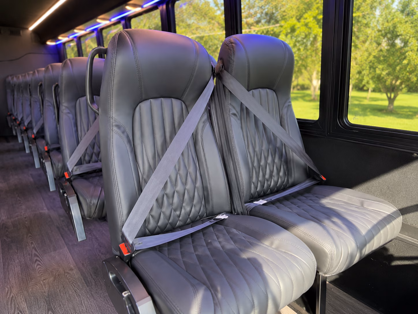 jackson concert transportation onboard seating