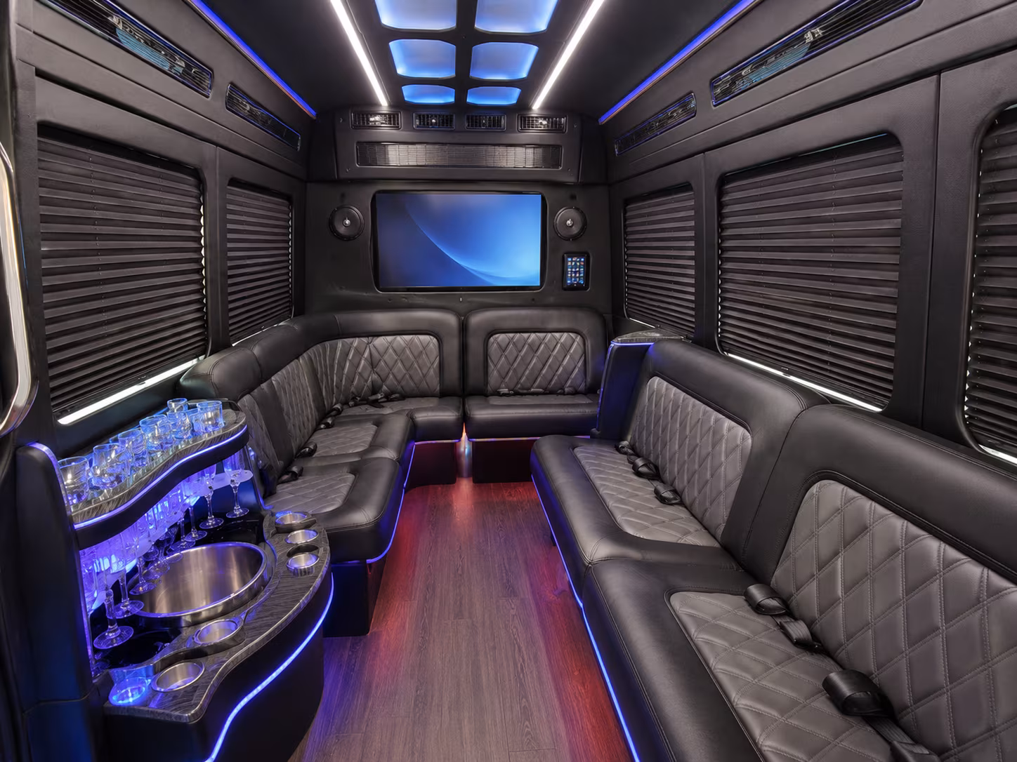 jackson long distance transportation onboard seating