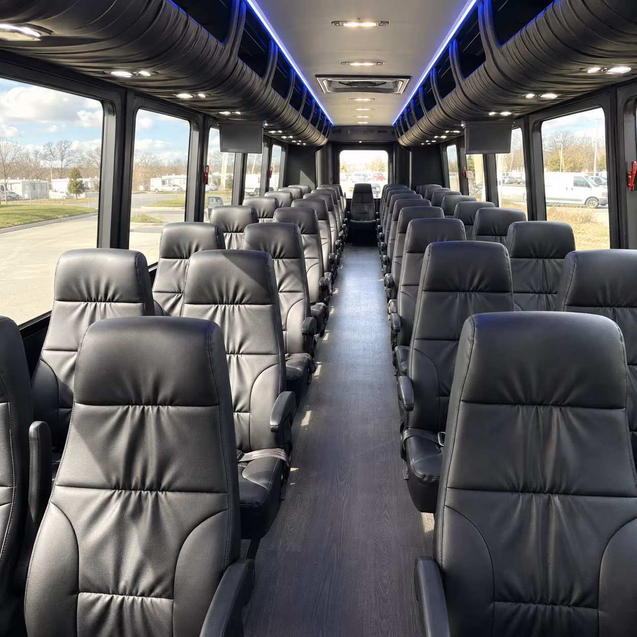 jackson religious group transportation onboard seating